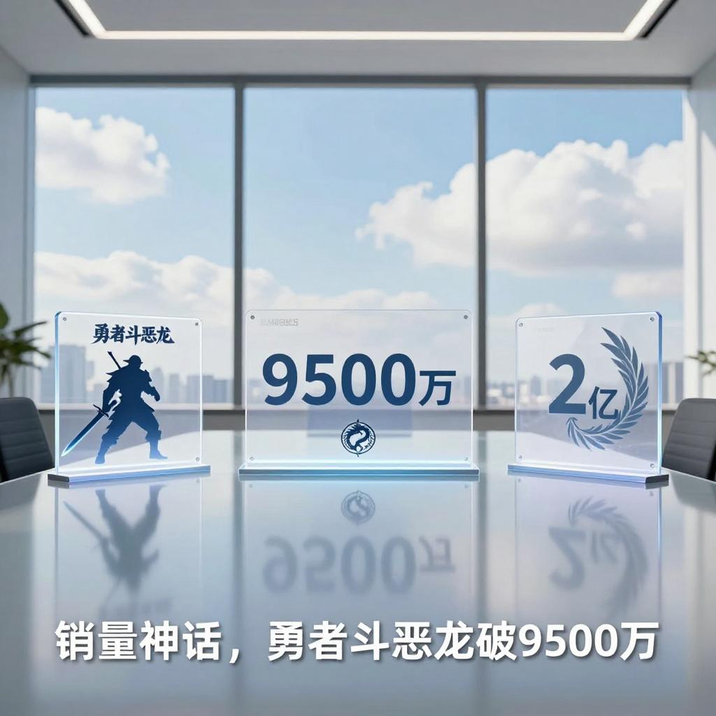 JRPG销量神话，勇者斗恶龙破9500万，最终幻想竟超2亿