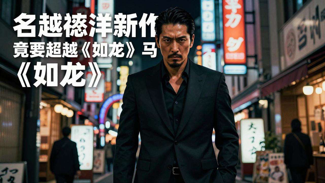 名越稔洋新作竟要超越《如龙》，马东锡主演的黑帮游戏藏着什么秘密？