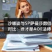 沙娜姿与SP萨曼莎数值对比：谁才是AOE法师真神？