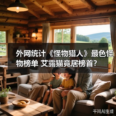 外网统计《怪物猎人》最色怪物榜单 艾露猫竟居榜首？（图2）
