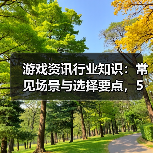游戏资讯行业知识:常见场景与选择要点,5大方法解决难题(图2) 游戏资讯行业知识:常见场景与选择要点,5大方法解决难题(图2)